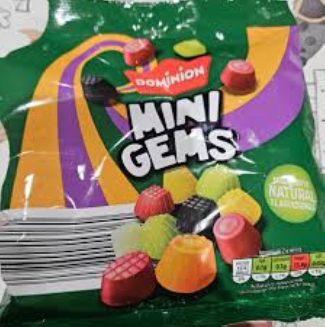 ALDI DOMINION MINI GEMS 200G